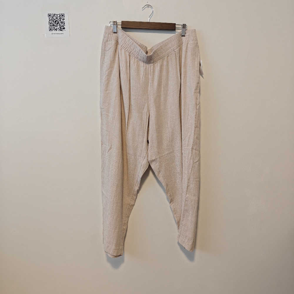 NWT Old Navy Linen Tan Pants